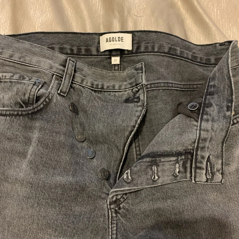 AGOLDE • Criss Cross Jean in Synchronize - Picture 5 of 16